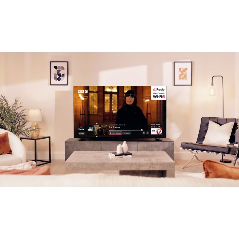 Bush 70 Inch 70QT24SB Smart 4K UHD HDR QLED TiVo Freely TV