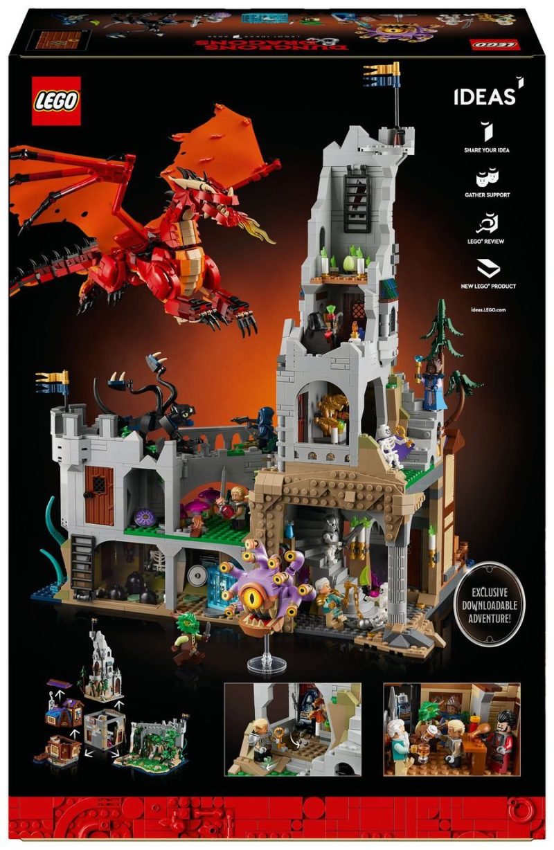 LEGO Ideas Dungeons & Dragons: Red Dragon’s Tale 21348