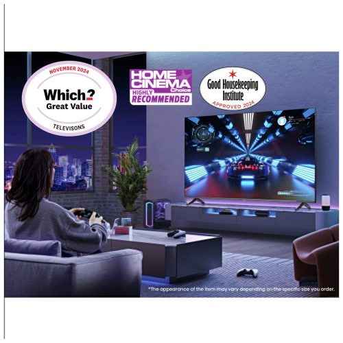 Hisense 85 In 85E7NQTUK Pro Smart 4K UHD HDR QLED Freely TV - Image 2