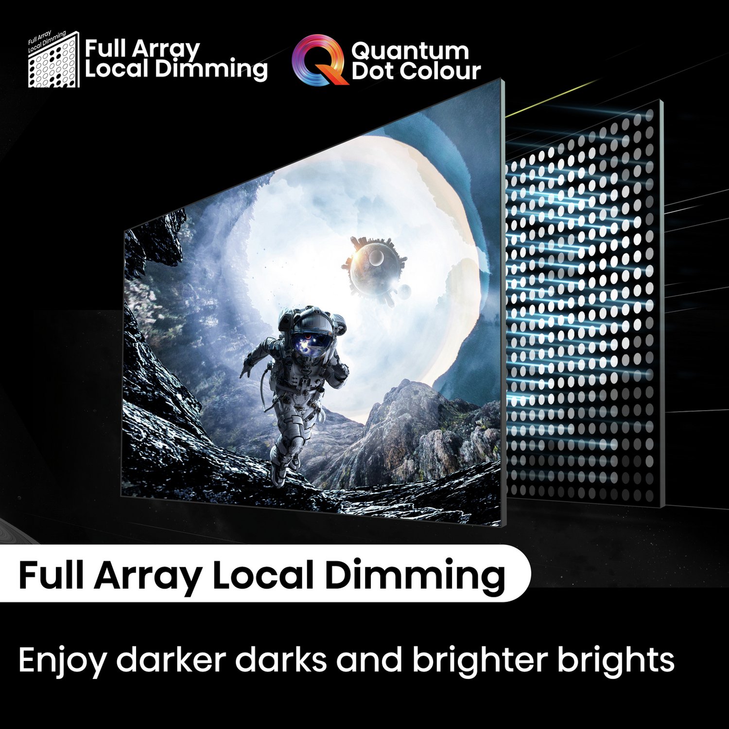 Hisense 85 In 85E7NQTUK Pro Smart 4K UHD HDR QLED Freely TV - Image 5