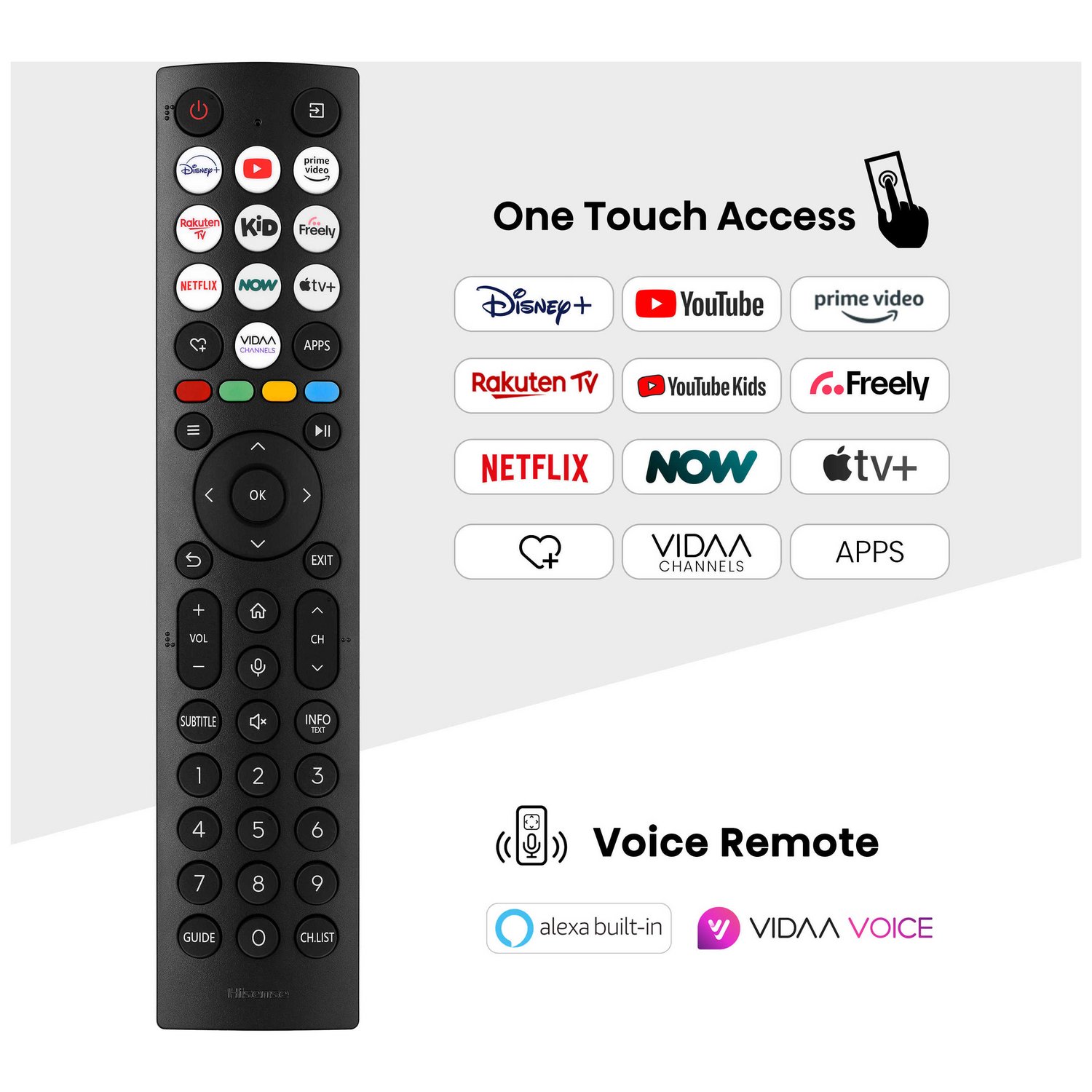 Hisense 75 In 75U6NQTUK Smart 4K UHD HDR Mini LED Freely TV - Image 5