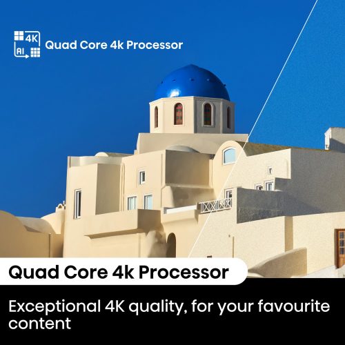 Hisense 75 Inch 75E7NQTUK PRO Smart 4K UHD QLED Freely TV - Image 6