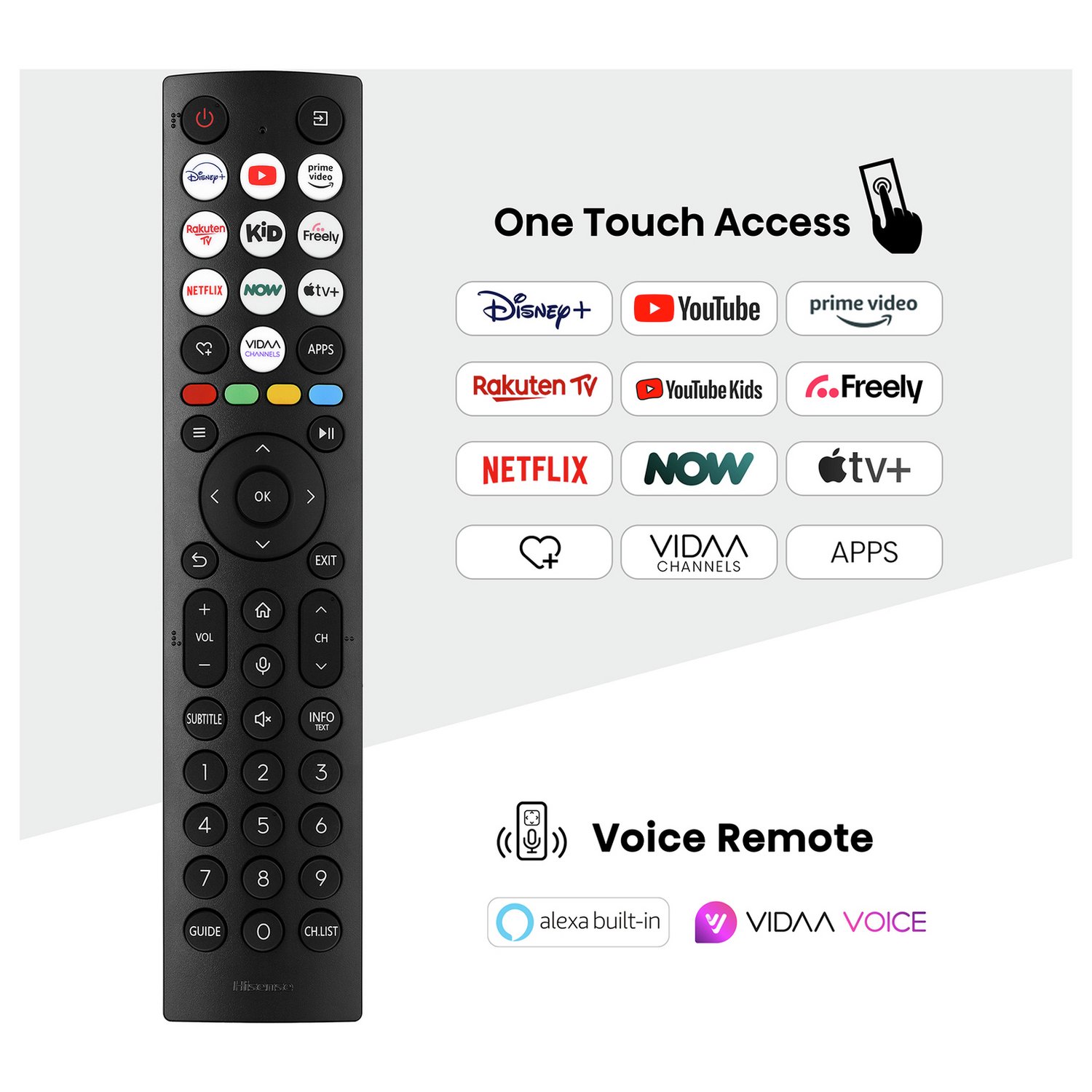 Hisense 65 Inch 65E78NQTUK Smart 4K HDR UHD QLED Freely TV - Image 4