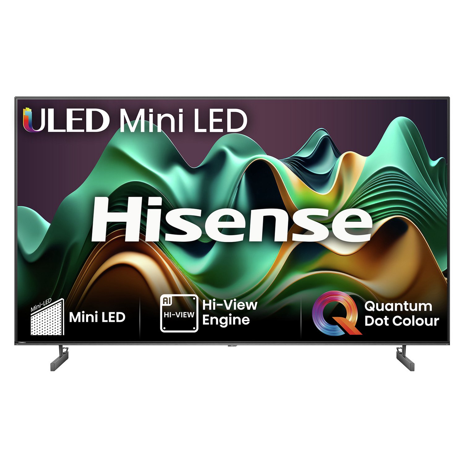 Hisense 65 In 65U6NQTUK Smart 4K UHD HDR Mini LED Freely TV - Image 1