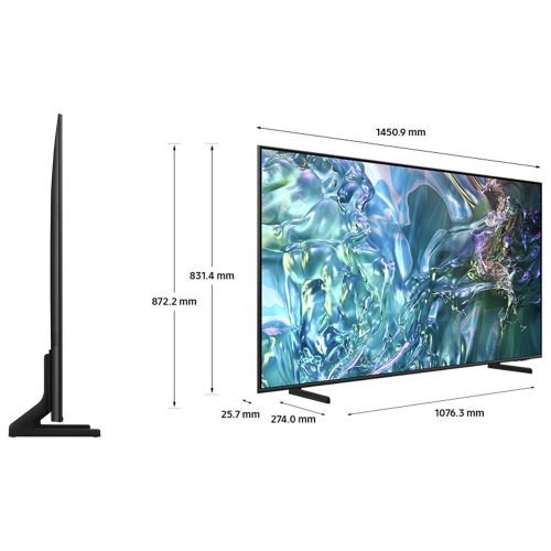 Samsung 65 Inch QE65Q60DAUXXU Smart 4K UHD HDR QLED TV - Image 2