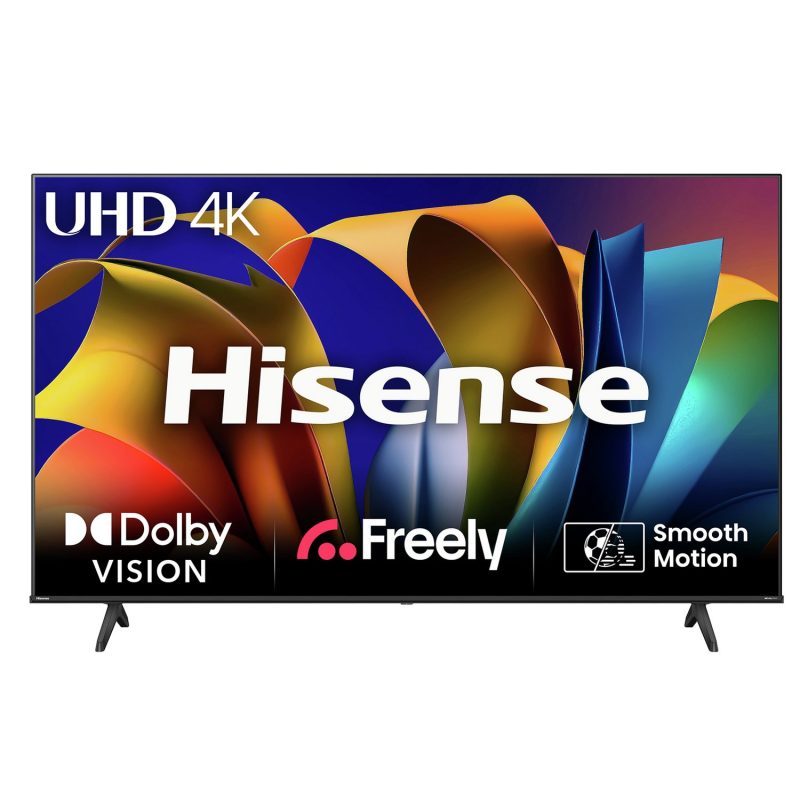 Hisense 58 Inch 58E6NTUK Smart 4K UHD HDR LED Freely TV