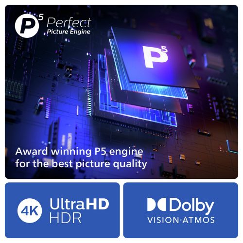 Philips 50 Inch 50PUS8909 Smart 4K UHD HDR DLED Freeview TV - Image 4
