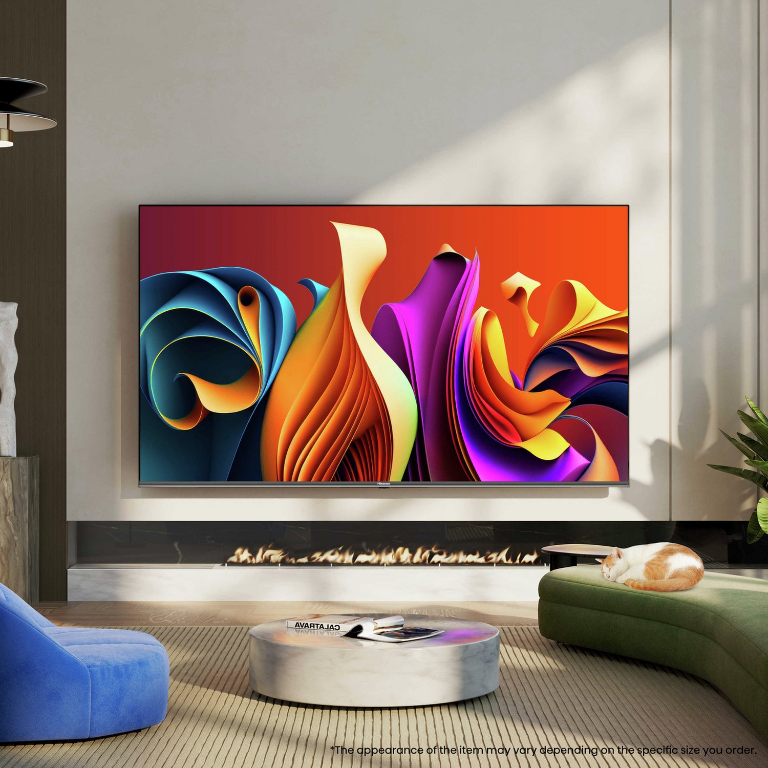 Hisense 65 Inch 65A7NQTUK Smart 4K UHD HRD QLED Freely TV - Image 2