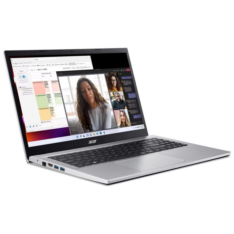 Acer Aspire 3 15.6in i7 8GB 1TB - Silver — 15.6" IPS, Intel i7 Intel i7-1255U processor., 8 GB RAM