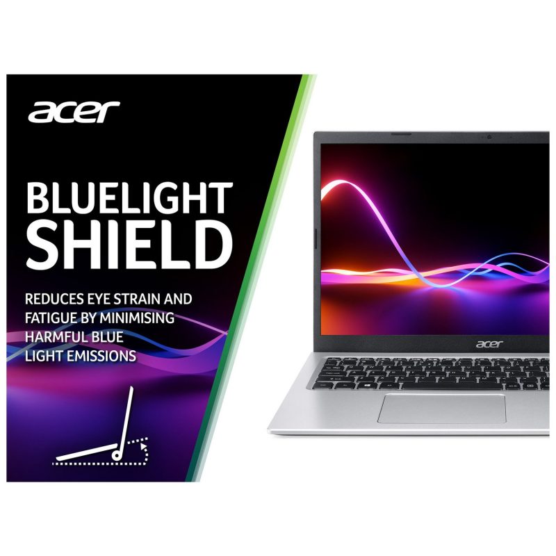 Acer Aspire 3 15.6in i7 8GB 1TB - Silver — 15.6" IPS, Intel i7 Intel i7-1255U processor., 8 GB RAM
