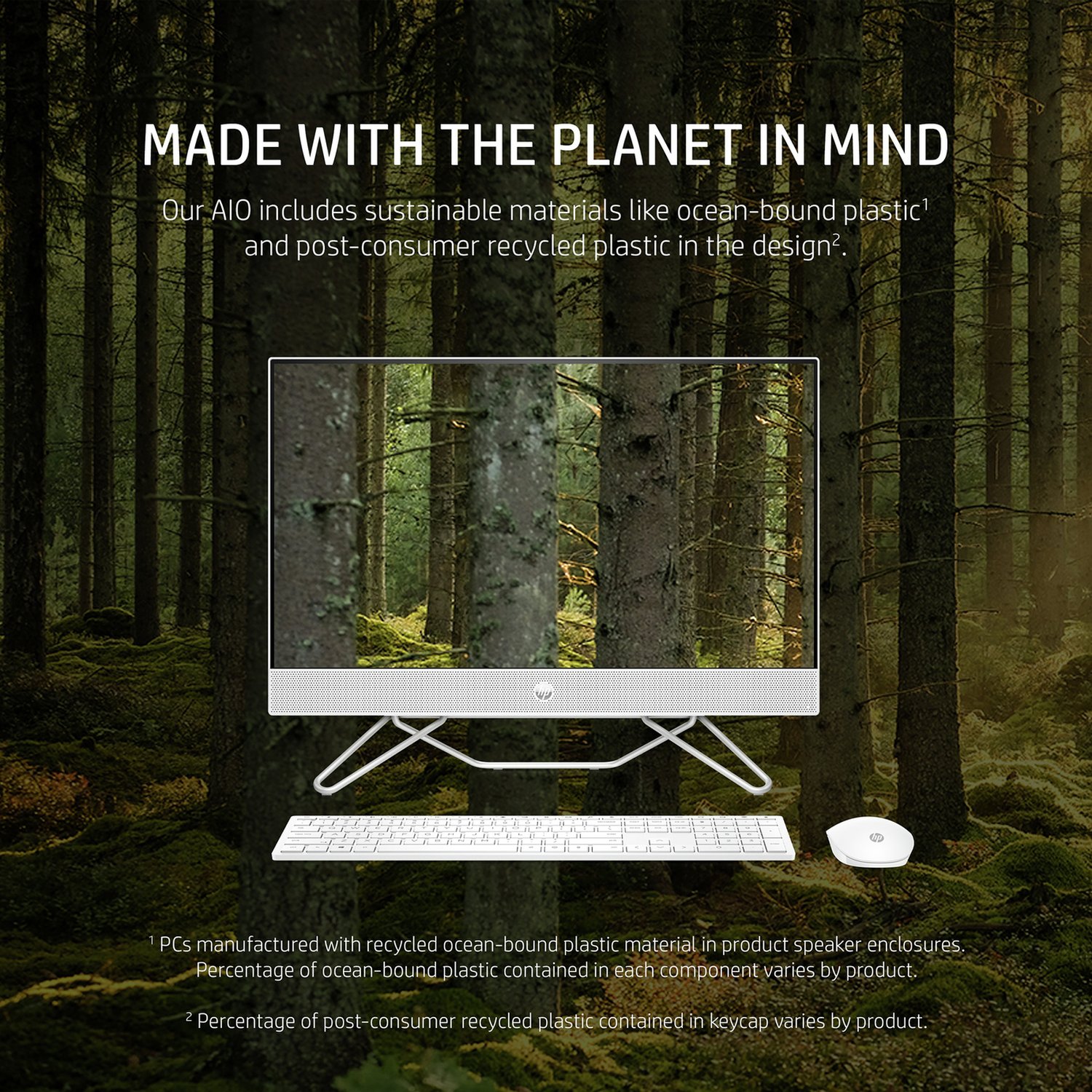 HP 24-cb1041na 23.8in i5 8GB 256GB All-in-One PC - Image 5