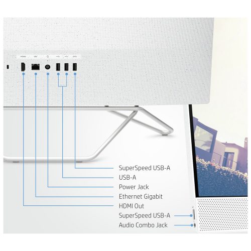 HP 24-cb1041na 23.8in i5 8GB 256GB All-in-One PC - Image 6