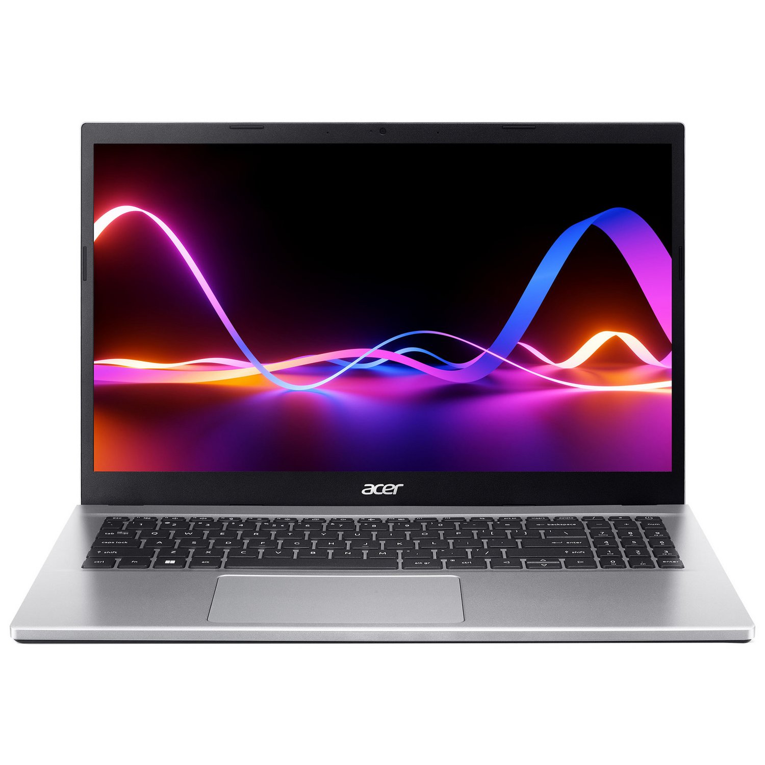 Acer Aspire 3 12th Gen 15.6in i5 8GB 512GB - Silver — 15.6" TN, Intel i5 Intel i5-1235U processor., 8 GB RAM - Image 1