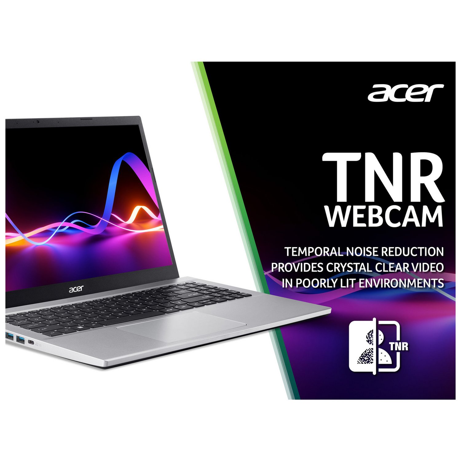 Acer Aspire 3 15.6in Ryzen 5 16GB 512GB - Silver - Image 8