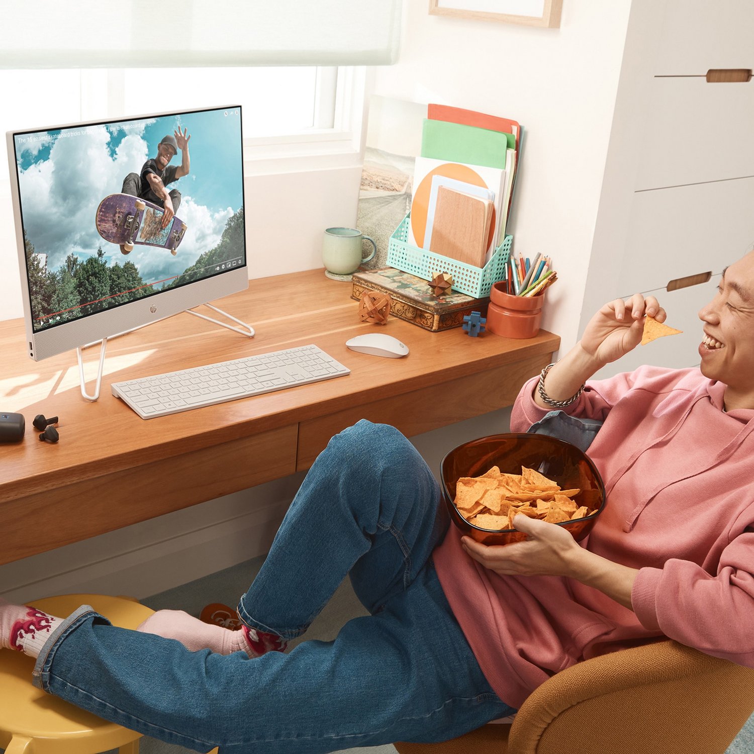 HP 24-cb1039na 23.8in i3 8GB 256GB All-in-One PC - Image 10