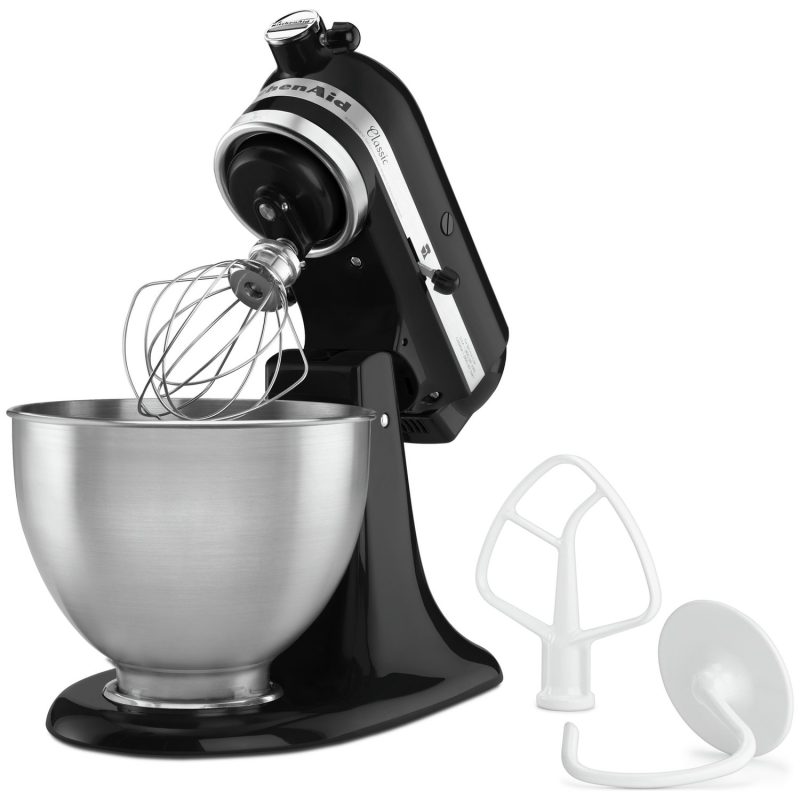 KitchenAid 5K45SSBOB Classic Stand Mixer - Black