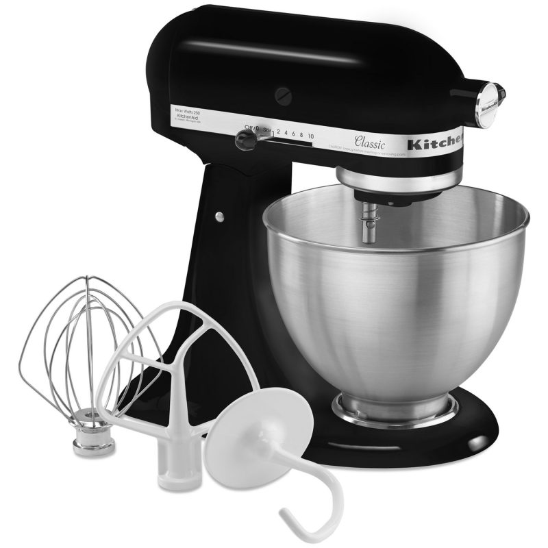 KitchenAid 5K45SSBOB Classic Stand Mixer - Black