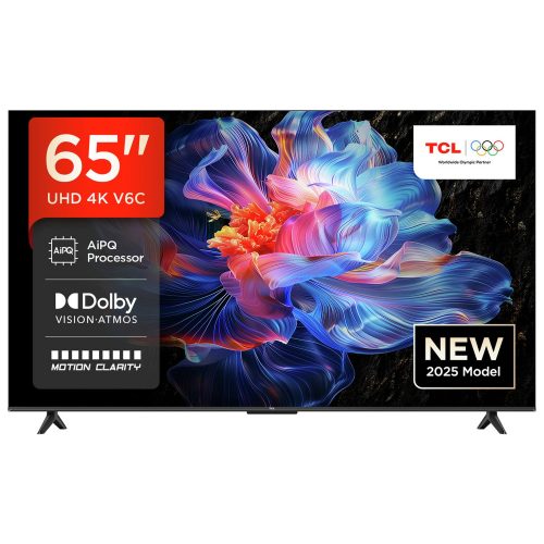 TCL 65 Inch 65V6C-UK Smart 4K UHD HDR LED TV