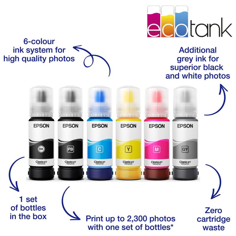 Epson EcoTank ET-8550 Wireless Inkjet Printer