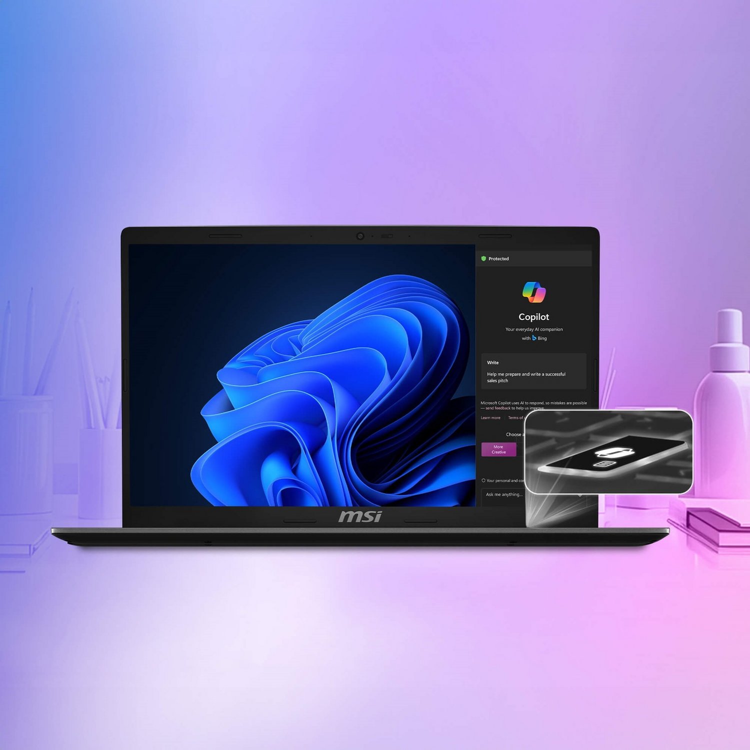 MSI Modern 14 9S7-14S121-276 14in i5 16GB 512GB Laptop - Image 4