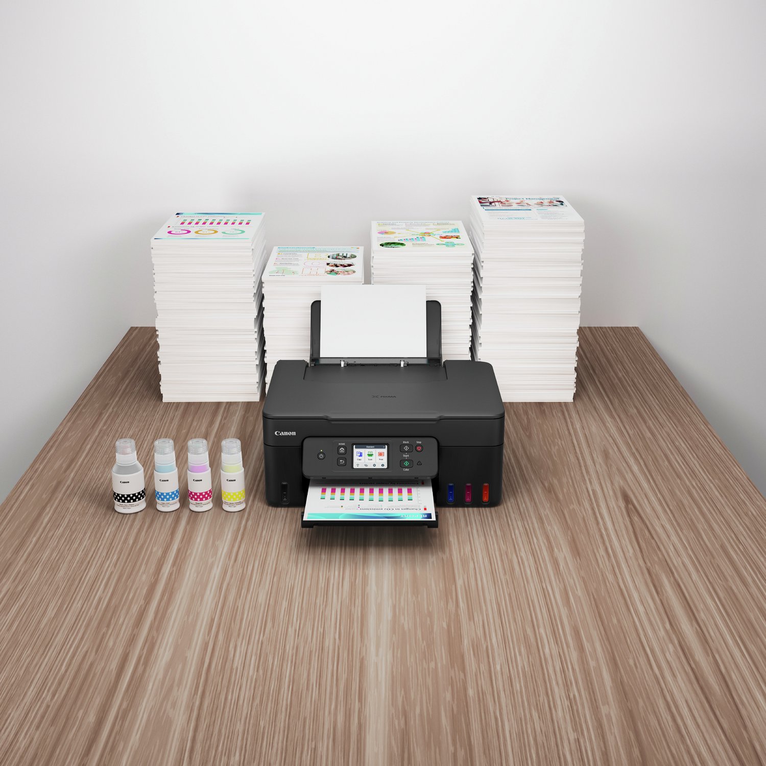 Canon PIXMA G3590 3-in-1 Wireless Inkjet Printer - Black - Image 7