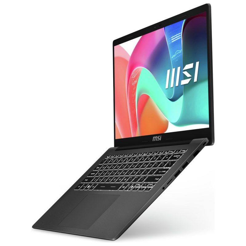 MSI Modern 14 9S7-14S121-277 14in i7 16GB 512GB — 14" IPS, Intel i7 Raptor Lake i7-1355U processor., 16 GB RAM, 512GB