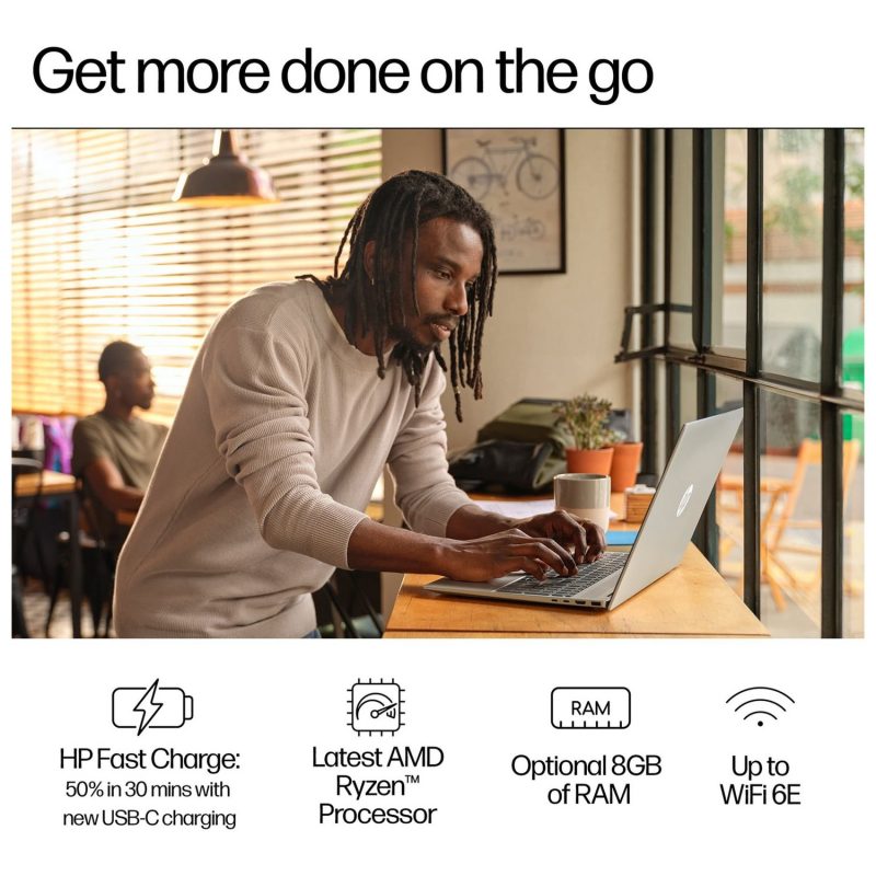 HP Pavilion 16-ag0006na 16in Ryzen 5 8GB 512GB Silver