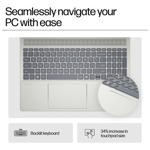 HP Pavilion 16-ag0006na 16in Ryzen 5 8GB 512GB Silver - Image 9