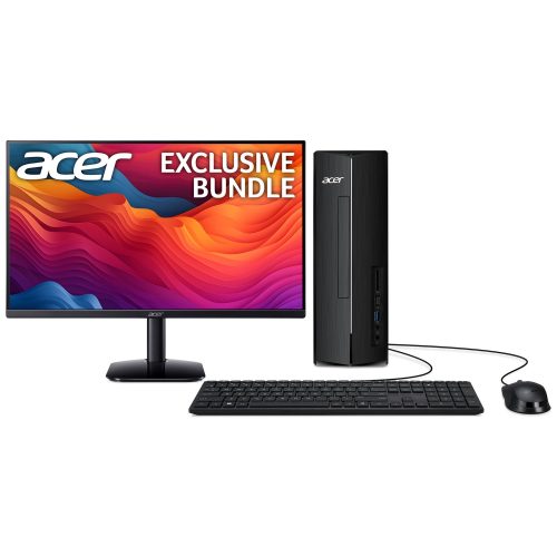 Acer XC-1710 i3 8GB 256GB Desktop PC 24in Monitor Bundle