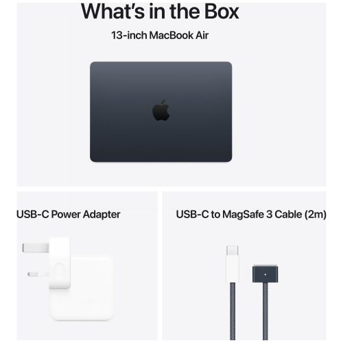 Apple MacBook Air 2025 13.6in M4 16GB 256GB - Midnight — Apple M4 chip, 16 GB RAM - Image 11