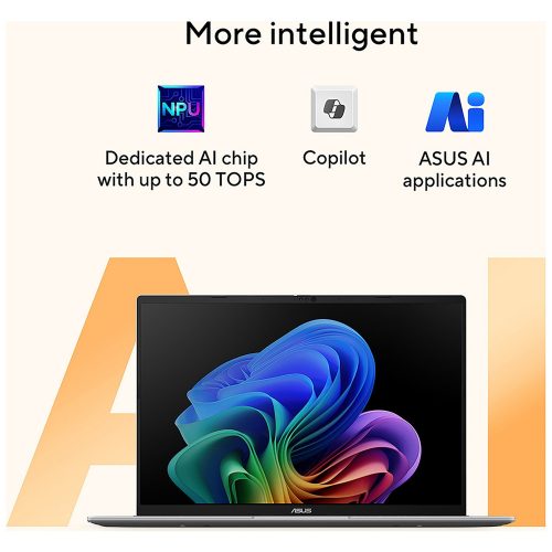 ASUS Vivobook 16 Copilot+PC 16in Ryzen 7 16GB 1TB — 16" IPS, Radeon AMD Radeon Graphics graphics card., 16 GB RAM, 1TB - Image 6