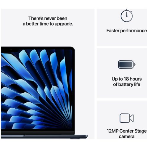 Apple MacBook Air 2025 13.6in M4 16GB 512GB - Midnight — 13.6", 512GB, 16 GB RAM, Apple M4 - Image 10