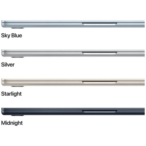 Apple MacBook Air 2025 13.6in M4 16GB 512GB - Silver — 13.6", 512GB, 16 GB RAM, Apple M4 - Image 3