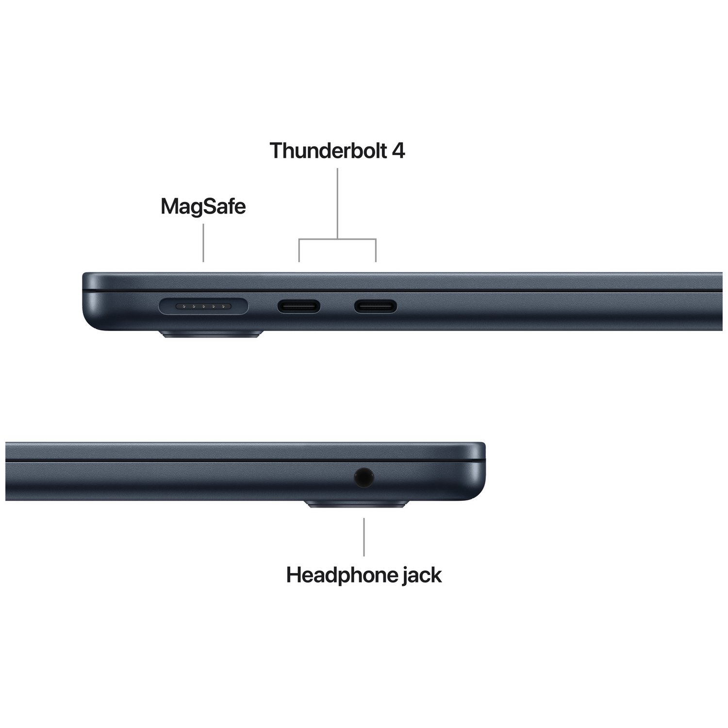 Apple MacBook Air 2025 13.6in M4 24GB 512GB - Midnight — 13.6", 512GB, 24 GB RAM, Apple M4 - Image 7