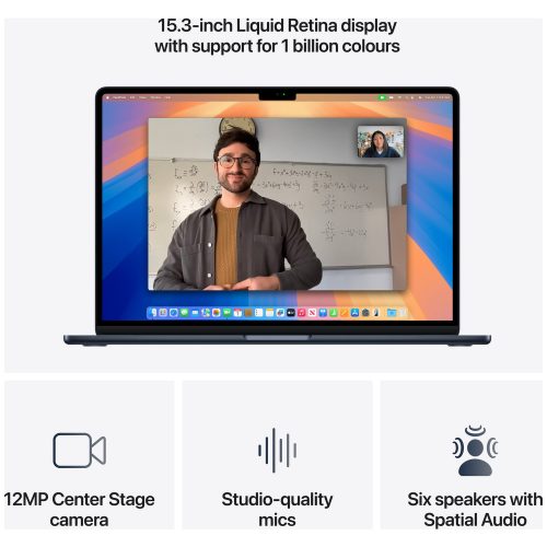 Apple MacBook Air 2025 15.3in M4 16GB 256GB - Midnight — 15.3", 256GB, 16 GB RAM, Apple M4 - Image 5