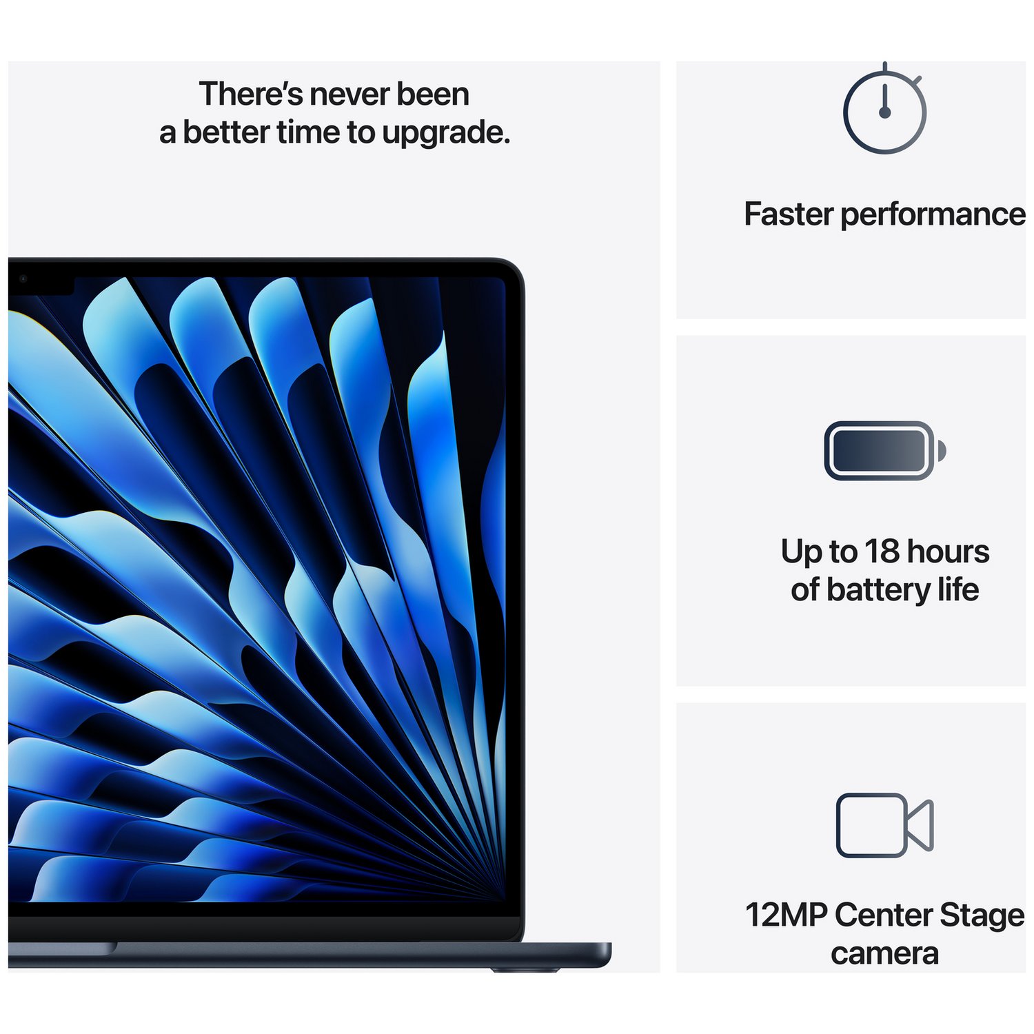 Apple MacBook Air 2025 15.3in M4 16GB 512GB - Midnight — 15.3", 512GB, 16 GB RAM, Apple M4 - Image 10