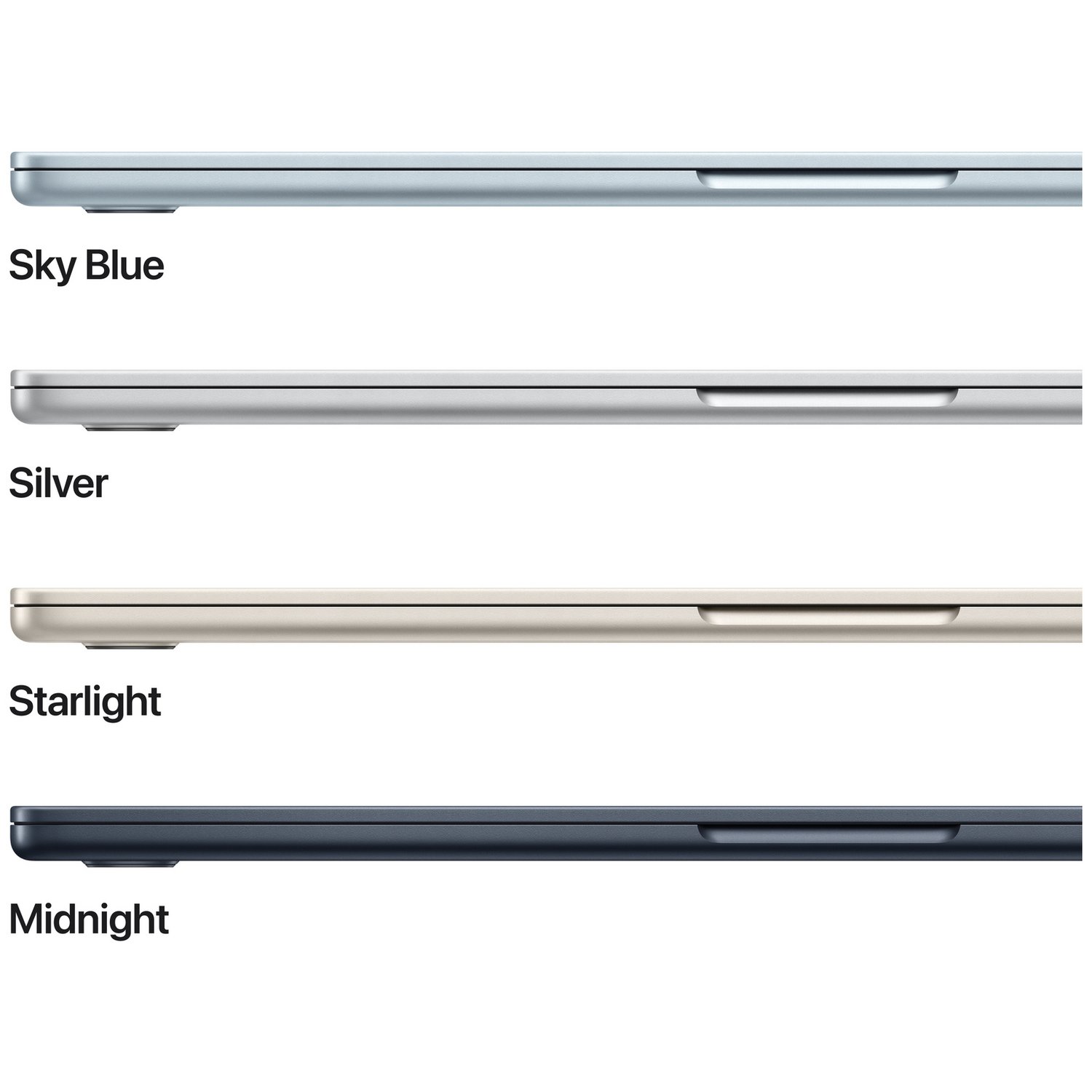 Apple MacBook Air 2025 15.3in M4 16GB 512GB - Silver — 15.3", 512GB, 16 GB RAM, Apple M4 - Image 3
