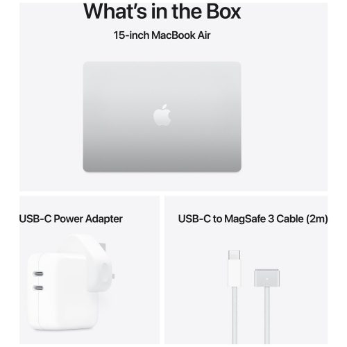 Apple MacBook Air 2025 15.3in M4 16GB 512GB - Silver — 15.3", 512GB, 16 GB RAM, Apple M4 - Image 11