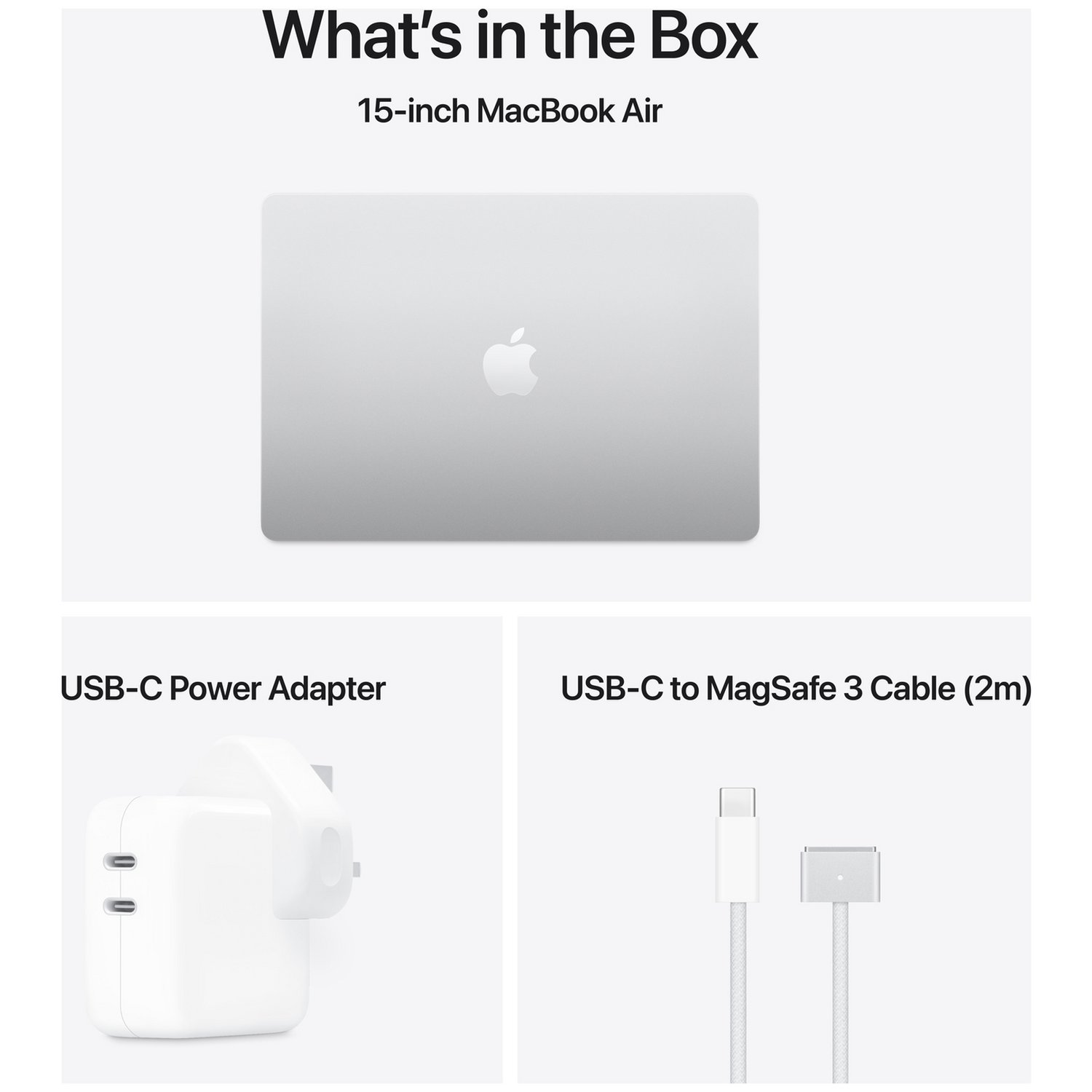 Apple MacBook Air 2025 15.3in M4 16GB 512GB - Silver — 15.3", 512GB, 16 GB RAM, Apple M4 - Image 11