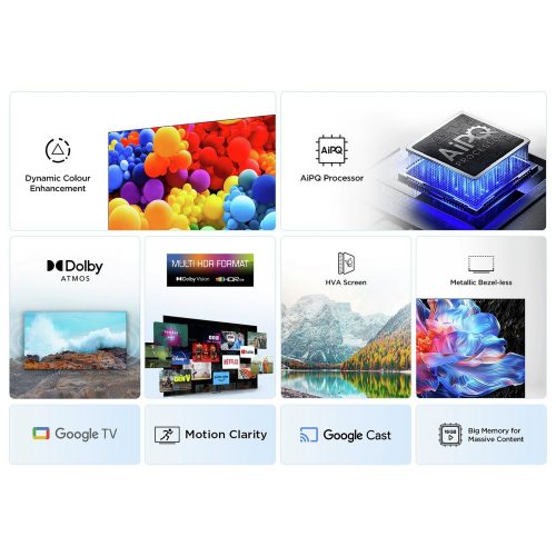 TCL 75 Inch 75P6K Smart 4K UHD HDR DLED TV - Image 4