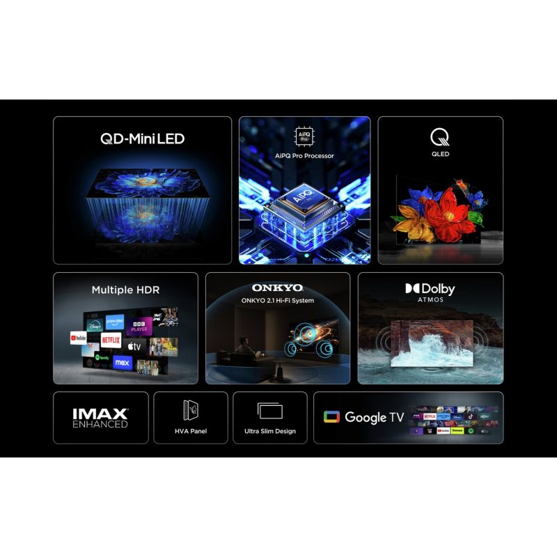 TCL 75 Inch 75C6KS Smart 4K UHD HDR Mini LED TV