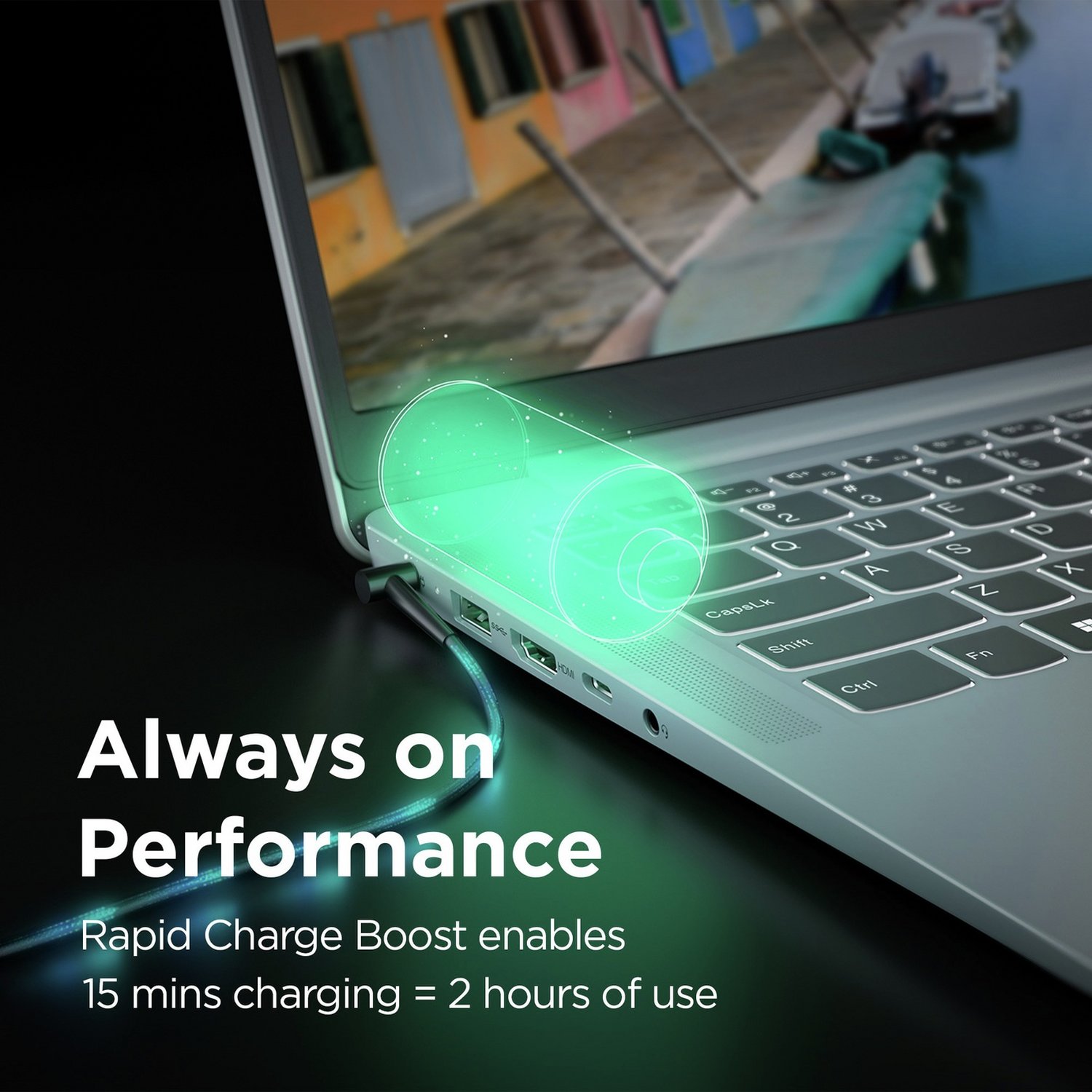 Lenovo IdeaPad Slim 3 15.6in i5 16GB 512GB — 15.6" TN, Intel i5 -12450h processor., 16 GB RAM, 512GB - Image 5