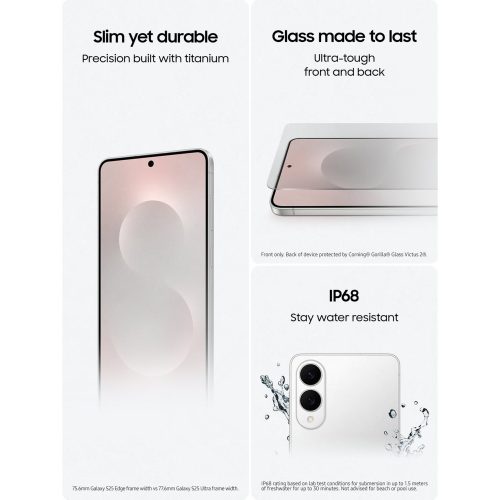 Samsung Galaxy S25 Edge 5G 256GB AI Phone Jet Black — 256GB, 6.7" OLED, 5G - Image 6