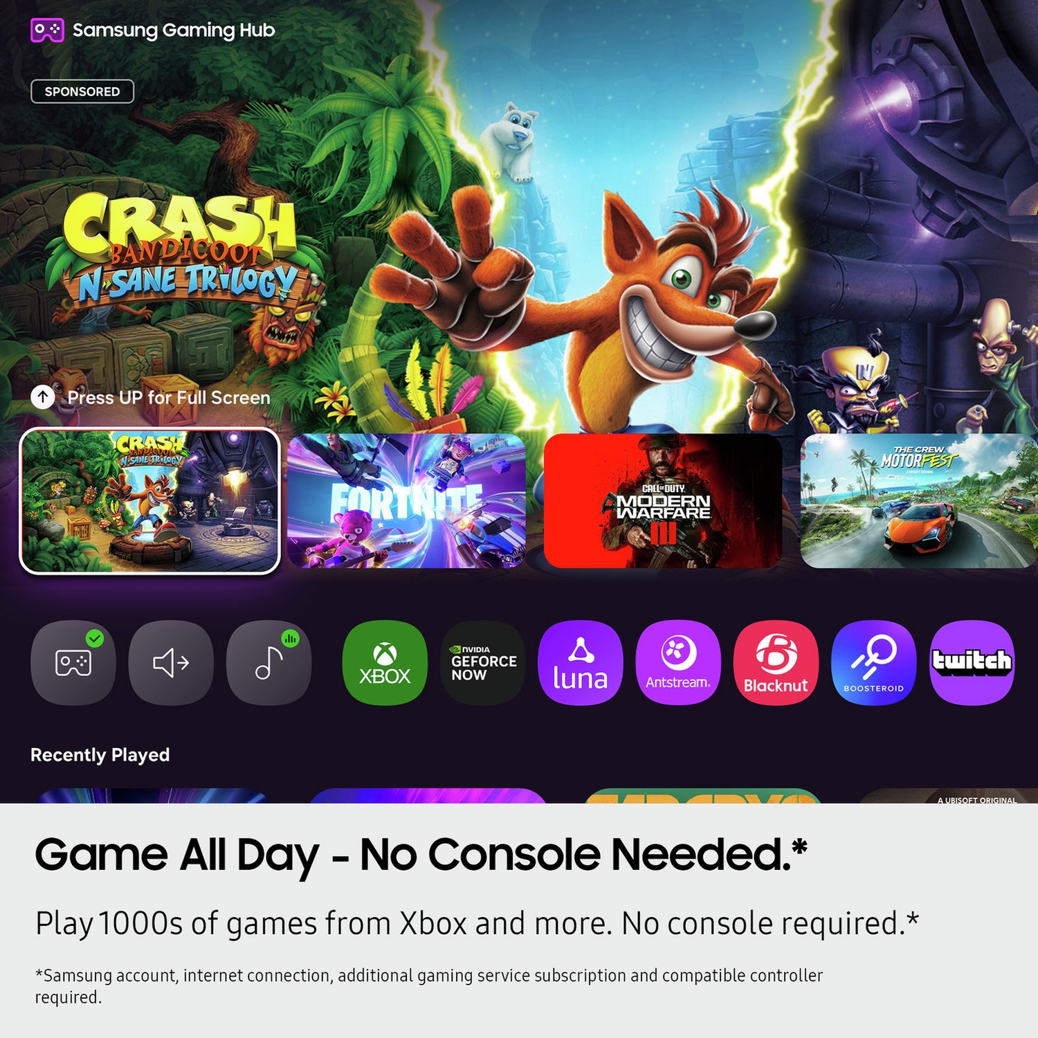 Samsung 65 Inch UE65U8000FK Smart 4K UHD HDR LED TV - Image 5