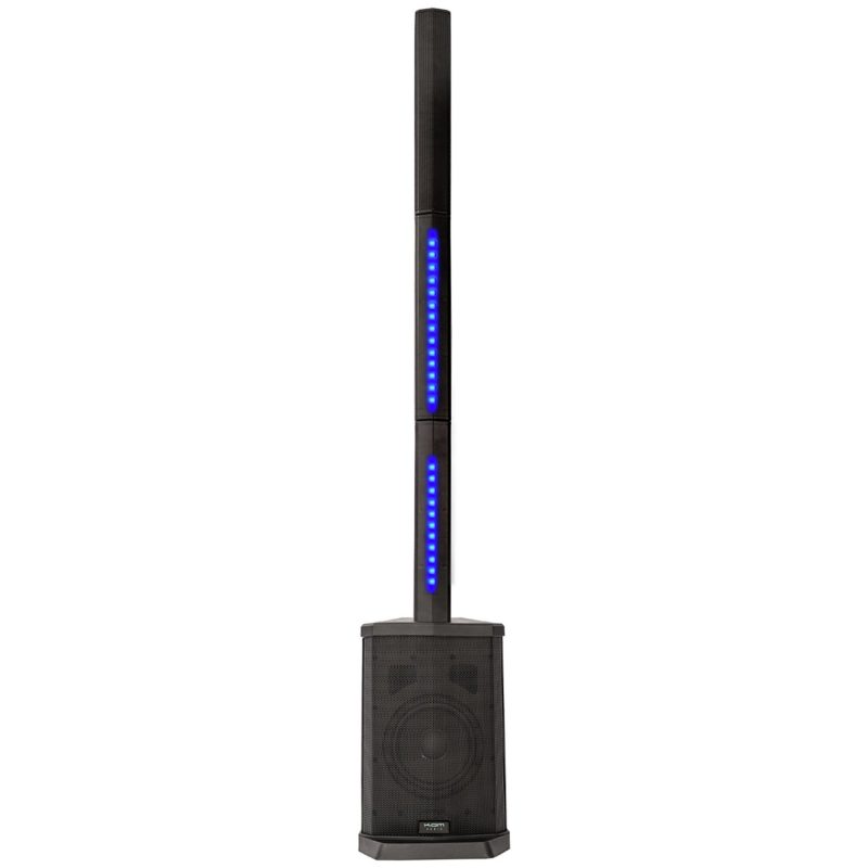 KAM KMPA600 Compact Tower PA System with Lighting - 240W