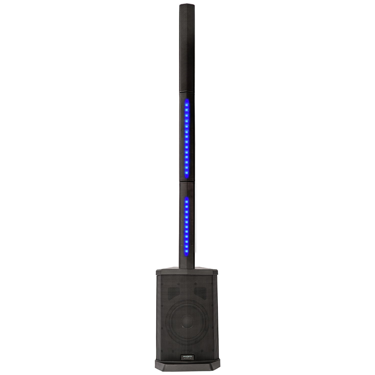 KAM KMPA600 Compact Tower PA System with Lighting - 240W - Image 1