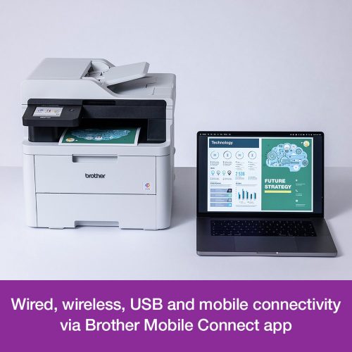 Brother MFC-L3740CDWE Wireless Colour Laser Printer - Image 4