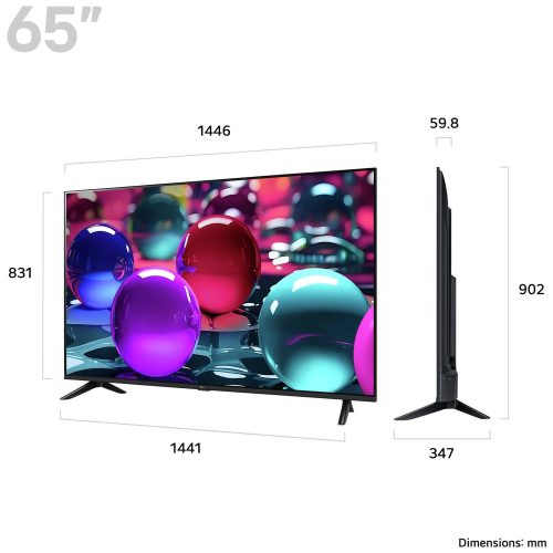 LG 65 Inch 65UA73006LA Smart 4K UHD HDR LED TV - Image 2