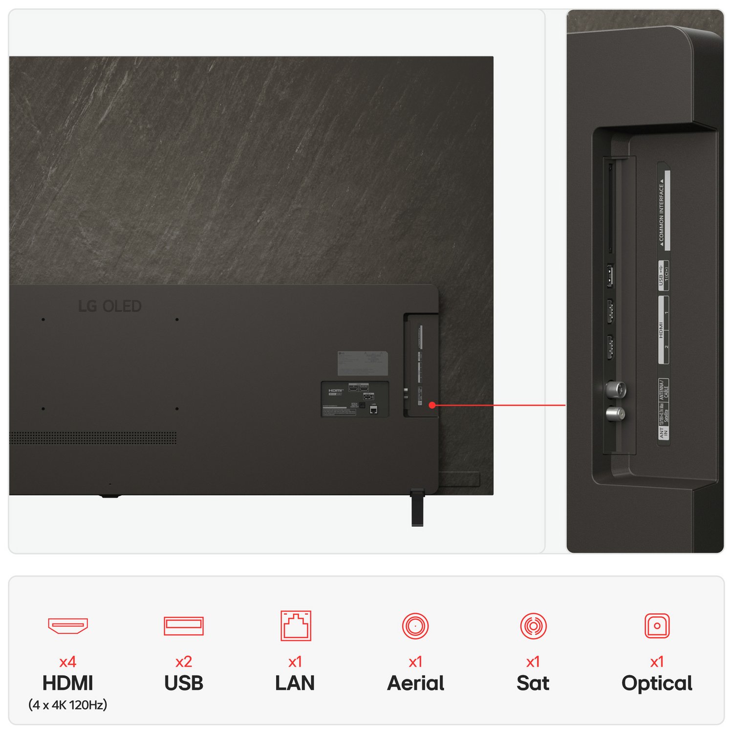 LG 77 Inch OLED77B56LA Smart 4K UHD HDR OLED TV - Image 4