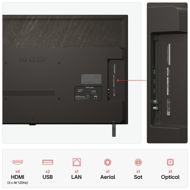 LG 48 Inch OLED48B56LA Smart 4K UHD HDR OLED TV